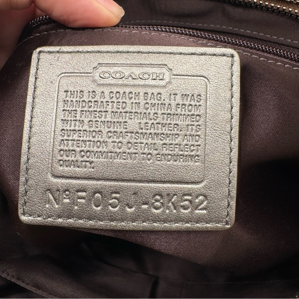 Coach Brown Tote Bag - Picture 9 of 12